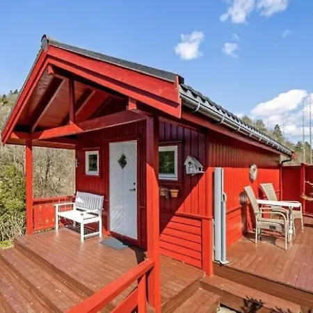 Дом отдыха Gemuetliches Helles Am Mit Panoramaseeblick + Huette Und Nahe Люнгдал