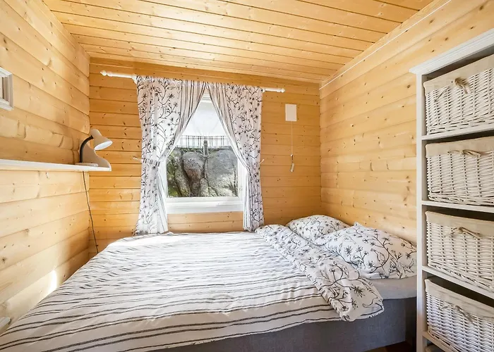 Ferienhaus Gemütliches Helles Am Mit Panoramaseeblick + Hütte Und Nahe Lyngdal